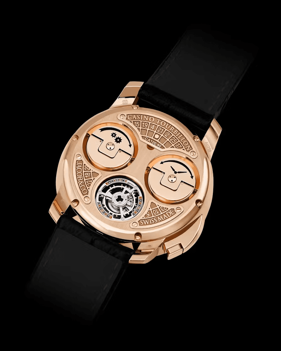 CASINO TOURBILLON by Jacob & Co – Luxury Tourbillon Watch with Functional Roulette Wheel