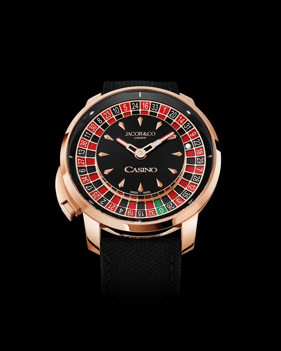 CASINO TOURBILLON by Jacob & Co – Luxury Tourbillon Watch with Functional Roulette Wheel