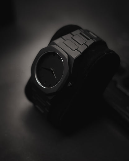 Black Arabic Aura Men's Watch-zarvy.store