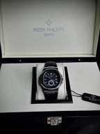 PP Chronograph Premium Leather Strap Watch by Zarvy