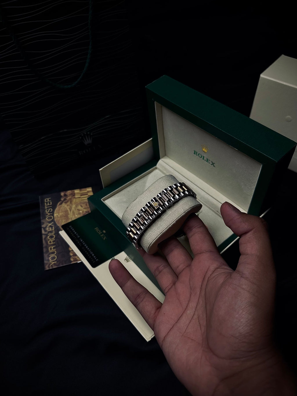 Rolex date-just plane dial by Zarvy