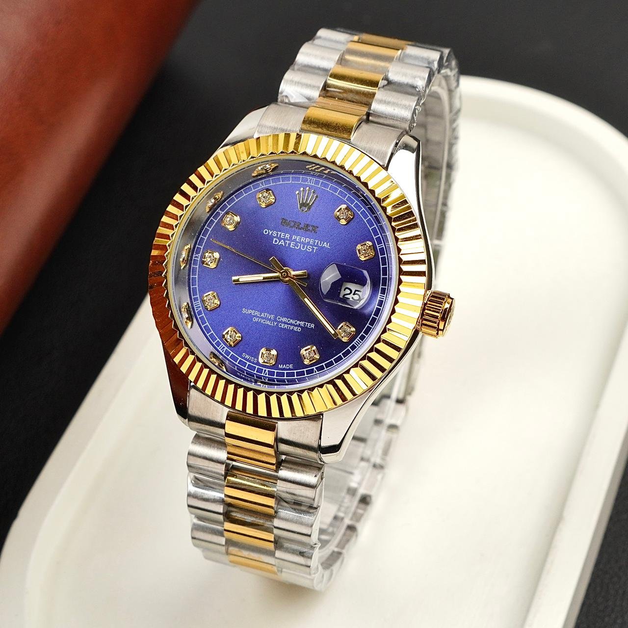 RLX Oyster Perpetual Datejust – AAA Stainless Steel Quartz Watch (40mm)