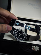 PP Chronograph Premium Leather Strap Watch by Zarvy